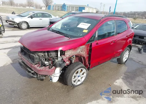 2021 Ford Ecosport Se z USA, uszkodzony, nr VIN MAJ6S3GL9MC451315